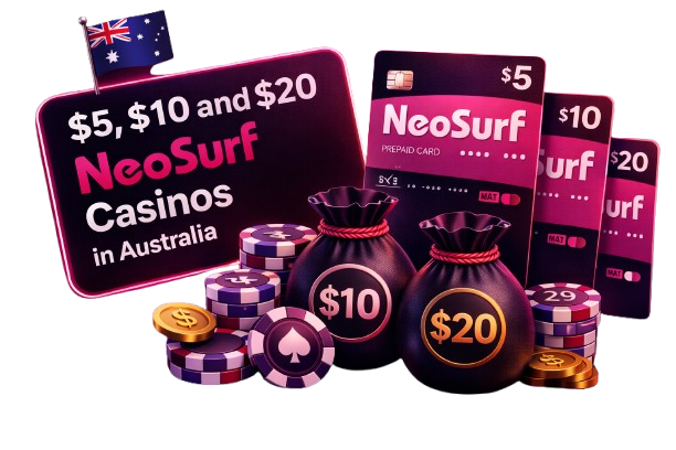 $10 NeoSurf deposit casino Australia